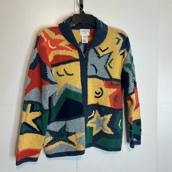Susan Bristol Multicolor Knit Sweater - Picture 1 of 5